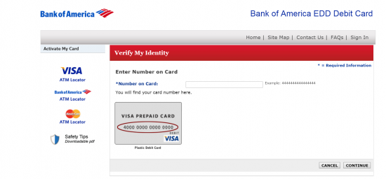 Bank Of America EDD Debit Card Login Sign in Bank Of America EDD Debit Card Login Sign in