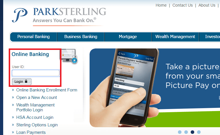 Park Sterling Bank Online Banking Login Guide